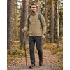 WULFUL Men’s Lightweight Softshell Jacket Fleece Lined Windbreaker Outdoor(Khaki)
