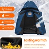 WULFUL Boy’s Waterproof Ski Jacket Kids Winter Snow Coat Outdoor(Aqua)