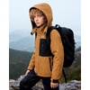WULFUL Boy’s Waterproof Ski Jacket Kids Winter Snow Coat Outdoor(Brown)