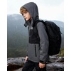 WULFUL Boy’s Waterproof Ski Jacket Kids Winter Snow Coat Outdoor(Dark Grey)