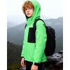 WULFUL Boy’s Waterproof Ski Jacket Kids Winter Snow Coat Outdoor(Green)
