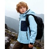 WULFUL Boy’s Waterproof Ski Jacket Kids Winter Snow Coat Outdoor(Light Blue)